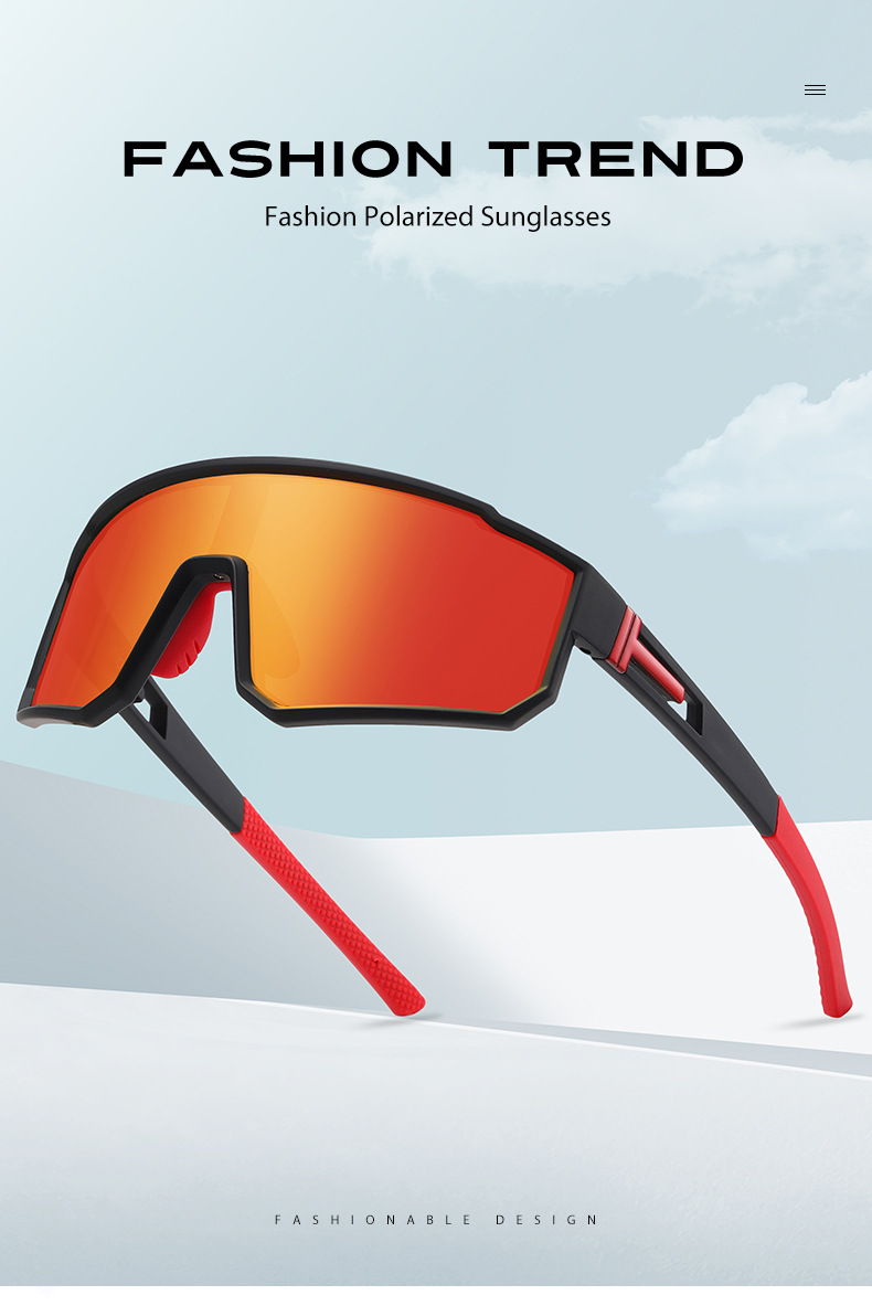 Nuovi occhiali sportivi di Aolong, luce polarizzata alla moda, specchietti da equitazione colorati, costume intero da uomo S, outdoor_voghion.com