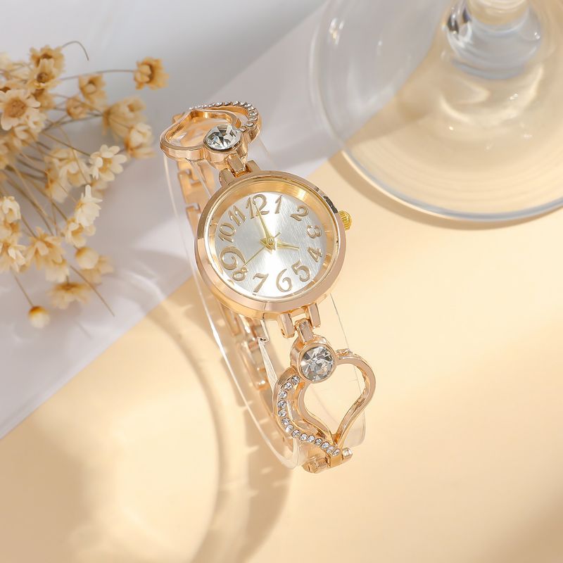 Nuevo conjunto de pulsera con diseño de cisne y flor con esfera digital aurora y estilo nicho_voghion.com