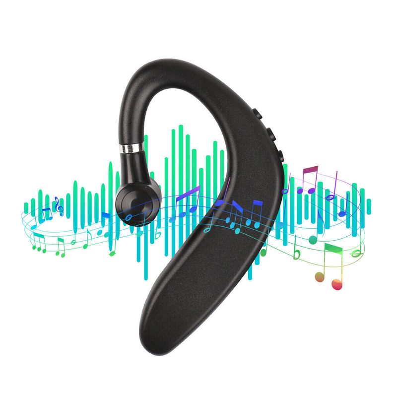 Bluetooth 5.0 Kabellose Ohrhörer Kopfhörer Ohrhörer Freisprecheinrichtung Headset mit Mikrofon UK_voghion.com