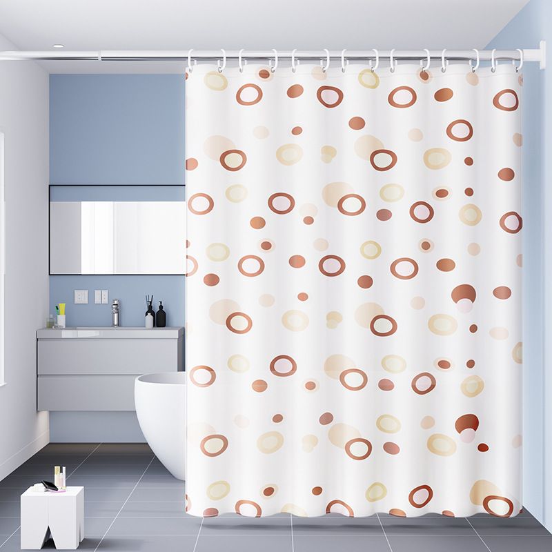 Set da bagno impermeabile e spesso in tinta unita, non necessita di foratura, adatto per hotel e dormitori, finestra per doccia_voghion.com