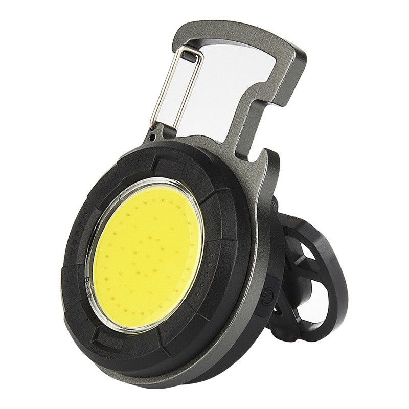 Multifunctional Portable USB Mini Keychain High Brightness COB Work Emergency Outdoor Camping Light_voghion.com