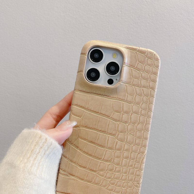 Mobile phone case pattern leather suitable for Apple 15 mobile phone case iPhone14pro max protective cover 13/12P foreign trade model_voghion.com