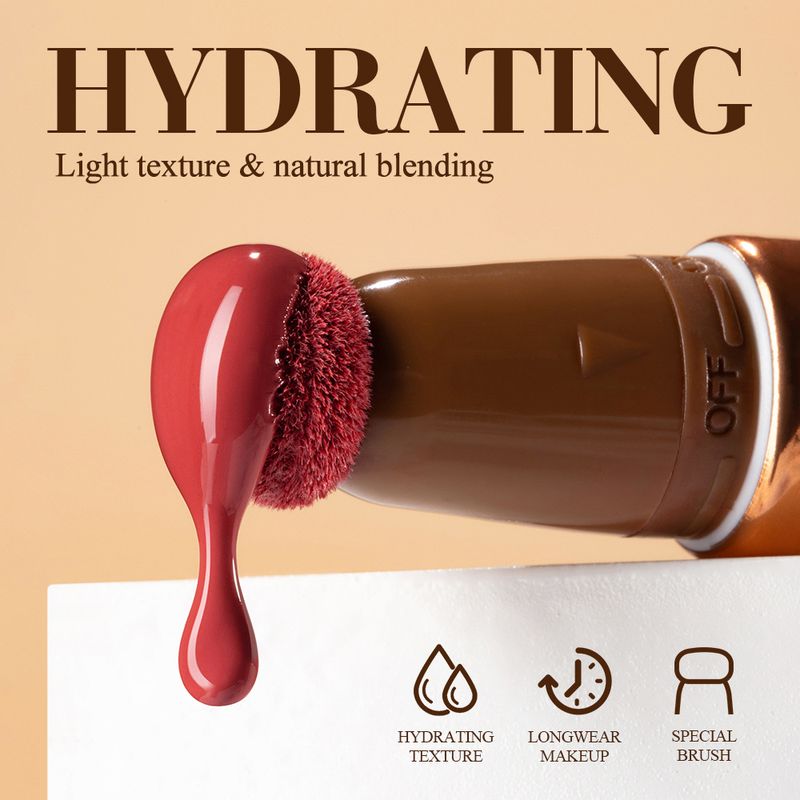 Rouge Gesicht Matt Einfach zu Färben Rouge Blush Flüssig Highlighter Fein Schimmer Kontur Aufhellende Kontur 3 Sets_voghion.com