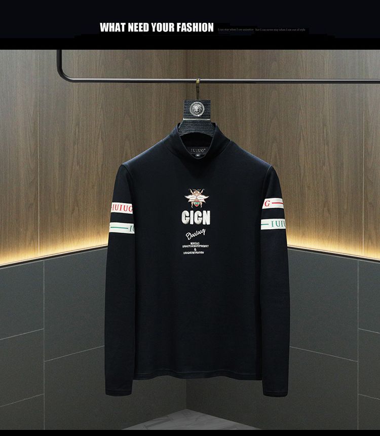 Base polaire réversible semi-col roulé pour homme_voghion.com