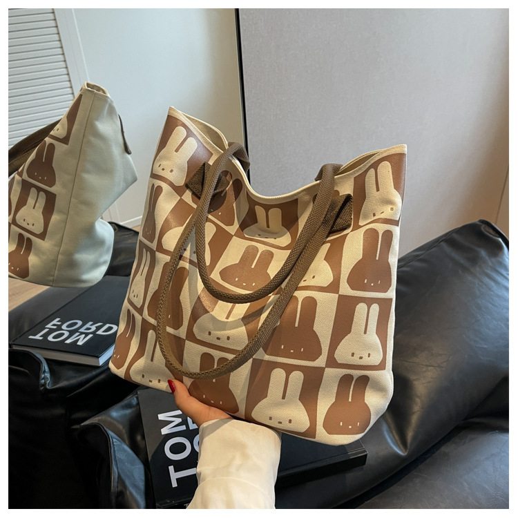 Borsa di tela da donna di grande capacità 2023 New Summer All-match Borsa di stoffa monospalla Borsa da viaggio per pendolari di classe avanzata_voghion.com