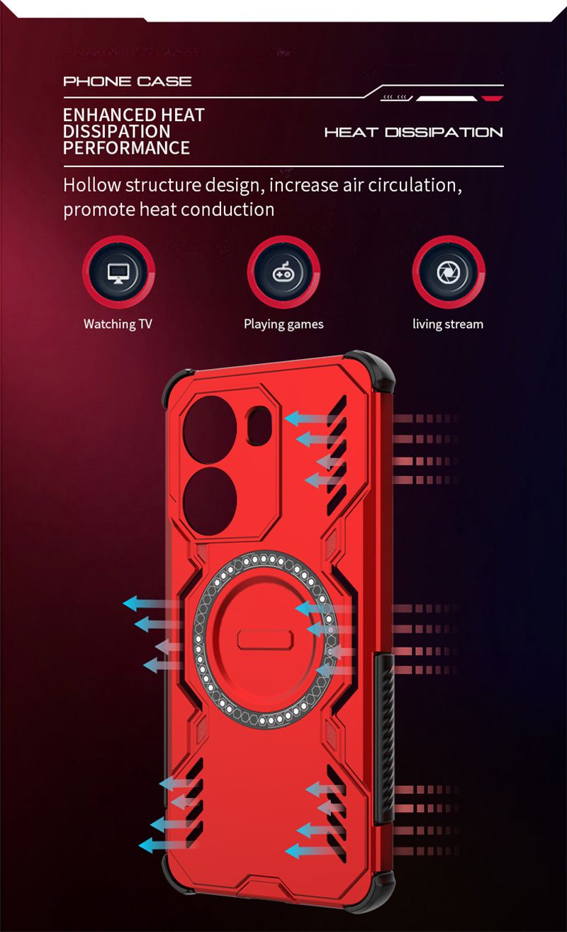 For Xiaomi Poco X7 5G Case Magnetic Armor Back Cover For Poko Poxo Pocco Little X 7 Pro X7pro Camera Protection Coque_voghion.com