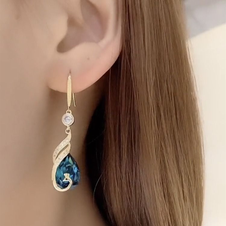 Weideni Pfau Phoenix Schmuckset für Damen_voghion.com