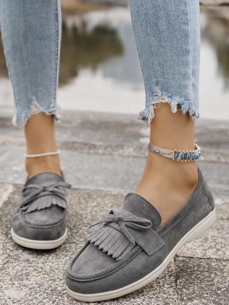 SHLIANG New Loafers Women's Soft Leather Retro Lazy Step On Thick Sole Flat Bottom Comfortable Single Casual Shoes Y0616_voghion.com