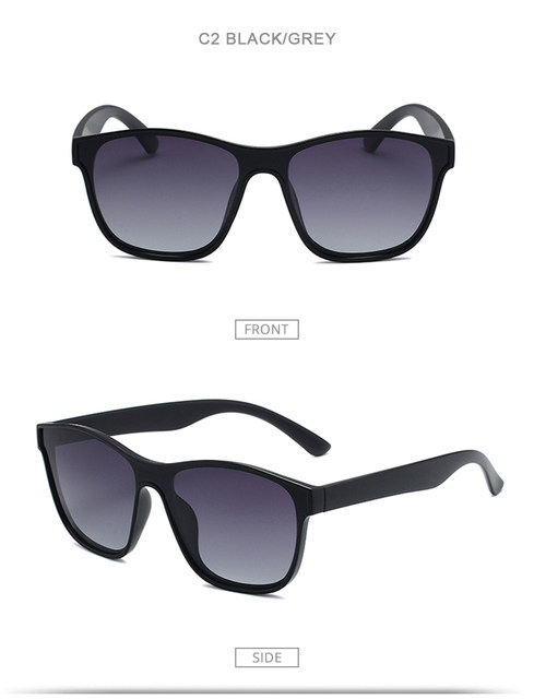 HOOBAN 2023 Nuova Piazza Occhiali Da Sole Polarizzati Uomini Donne Moda Piazza Occhiali Da Sole Maschili di Design di Marca di Un pezzo Tonalità di Lenti UV400_voghion.com