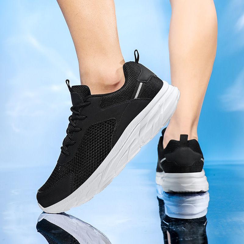 Plus Size Men's Breathable Casual Summer Lightweight Sneakers Fashion Running 39-48 Mesh Shoes_voghion.com