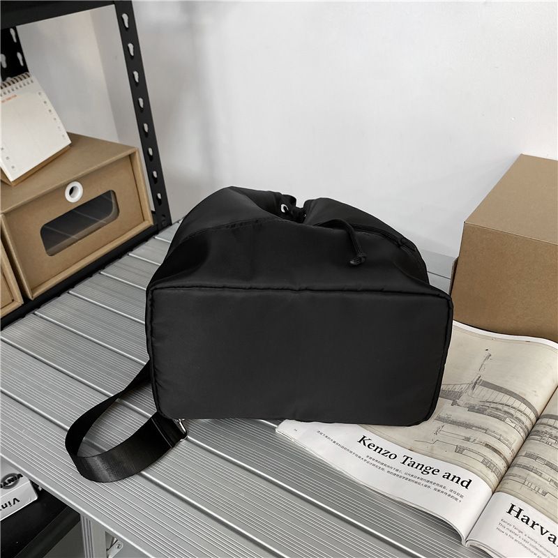 Single shoulder backpack for women, casual men, sports cycling, side backpack, drawstring drawstring, crossbody bag_voghion.com