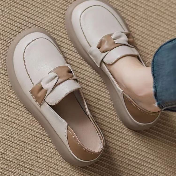 Fall And Winter Slip-on Height Increasing British Style Loafers_voghion.com