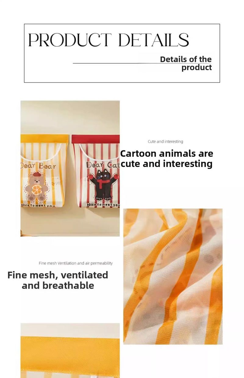 Praktischer Hängender Küchenmülleimer, Wandmontierter Kunststoffhalter, Aufbewahrungsbeutel_voghion.com