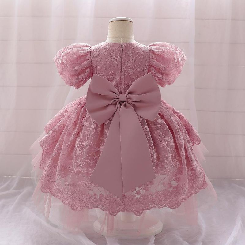Nuovo vestito per neonati e bambini, festa di compleanno, vestito da principessa, gonna tutù dolce in rete ricamata a bolle_voghion.com