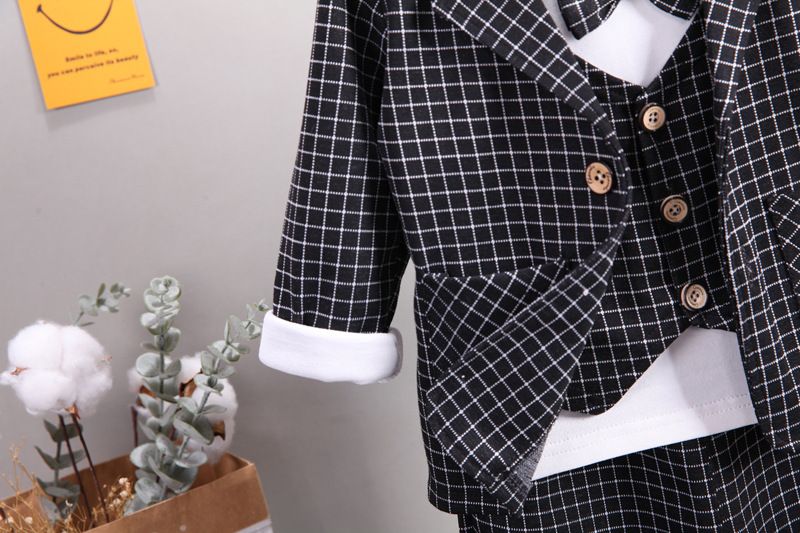 Puppelcherskleeder Jongen schéint Kostümweste véierdeelegt Puppelchers schéint Kostüm klengt Kannerkostüm_voghion.com