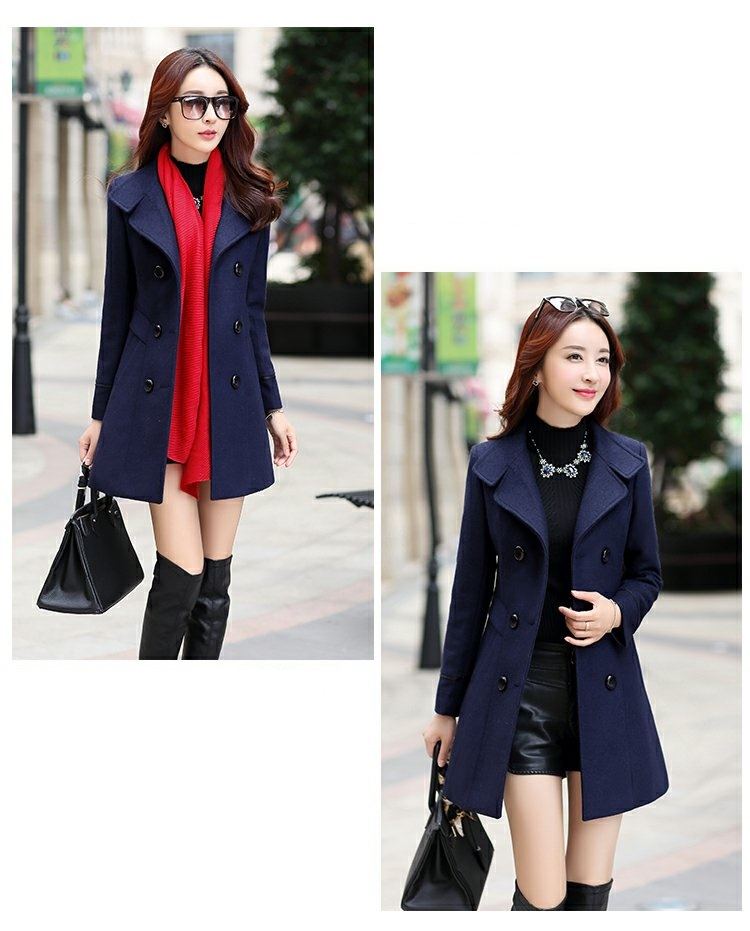 Women Wool Coats Spring Korean Slim Woolen Outwear 2023 New Double Breasted Wool Coat Overcoat Autumn Plus Size Womens_voghion.com
