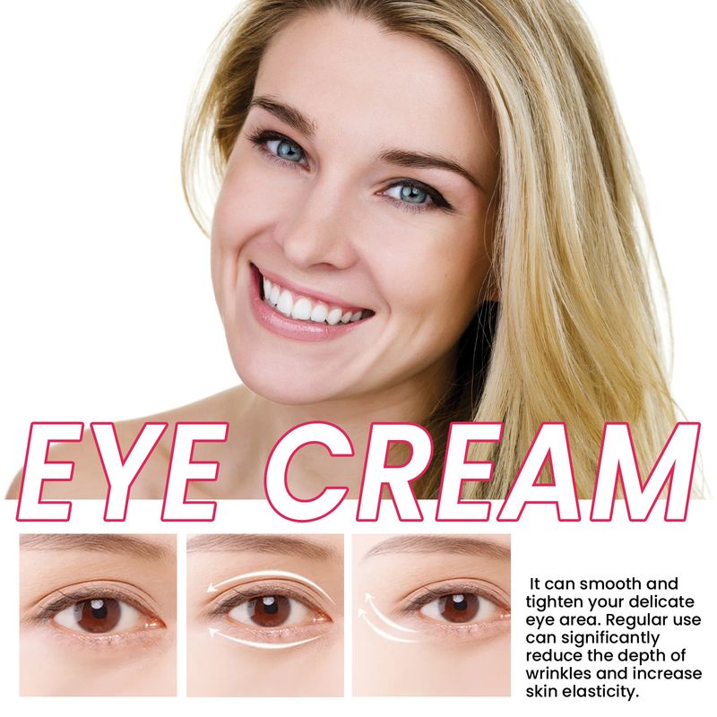 EELHOE Anti Wrinkle Moisturizing Eye Cream Reduces Eye Bags, Dark Circles, Brightens Skin, Tightens, Moisturizes The_voghion.com