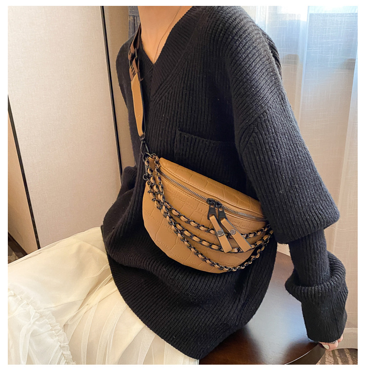 Déi populär kleng Handtasche vun dësem Joer fir Fraen, Summer Ins Broschttasche 2024, nei Moud, Casual, villfälteg, Nische-Crossbody-Tasche, Tailletasche_voghion.com