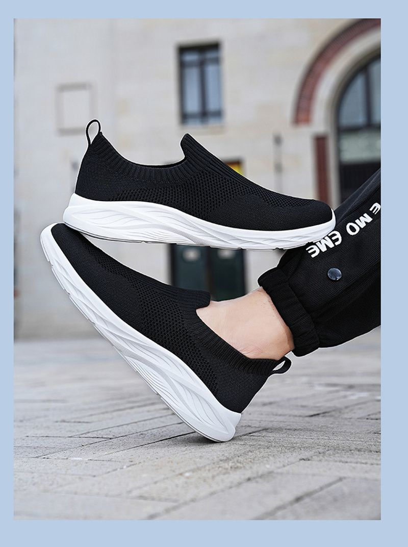 Frauen Laufschuhe Bequeme Schuhe Arbeit Schuhe Turnschuhe Leinwand Rutschfeste Vielseitig_voghion.com