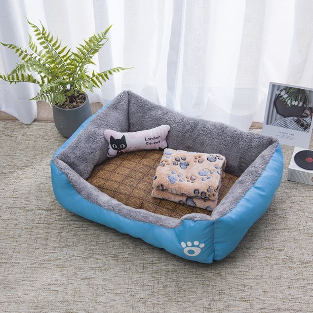 Forniture per cani invernali ispessiti e caldi, grandi e medi, per animali domestici, materassino per dormire con gatti_voghion.com