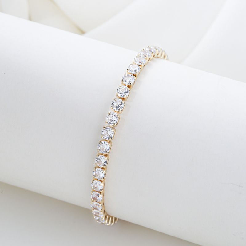 Light Luxury Niche Design Bracelet Personality Exquisite Inlaid Zircon Ladies Bracelet Chain Ins All Match Diamond Bracelet_voghion.com