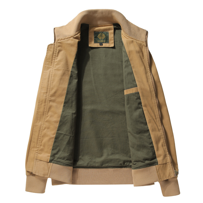 Herrenbekleidung Fury Tankanzug Herren Herbst M1942 Retro Workwear Jacke MA1 Pilotenjacke Militäruniform Baseballanzug_voghion.com