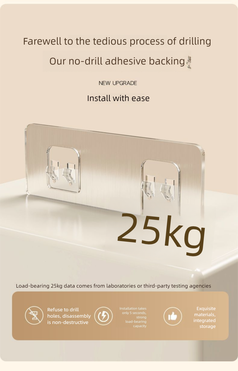 No-Drill Badezimmer Küche Wand-montiert Hängende Lagerung Rack Kosmetik Organizer Ecke Regal_voghion.com