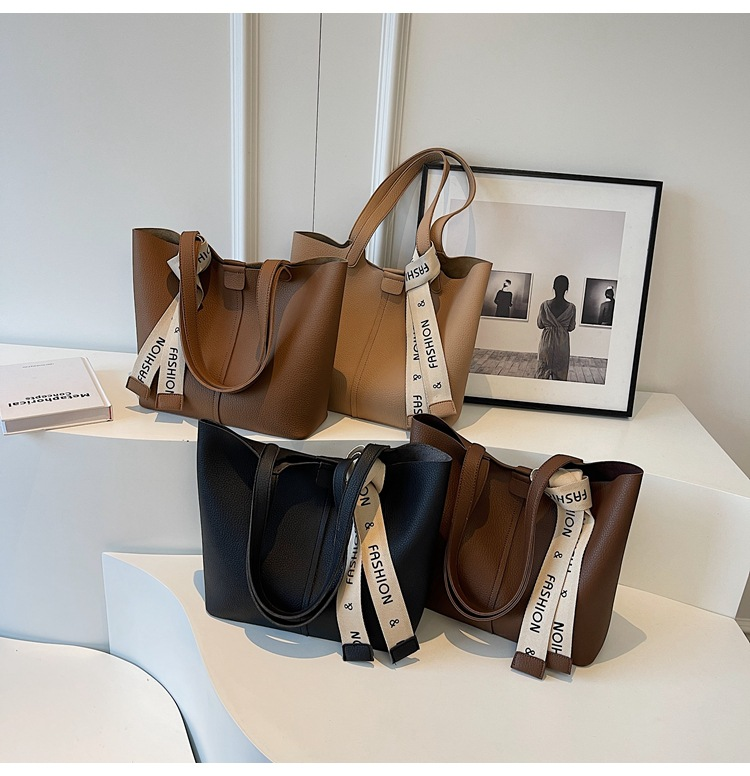 2023 Neue tragbare Einkaufstasche mit mehreren Fächern. Hochwertige Umhängetasche für Damen mit großem Fassungsvermögen_voghion.com