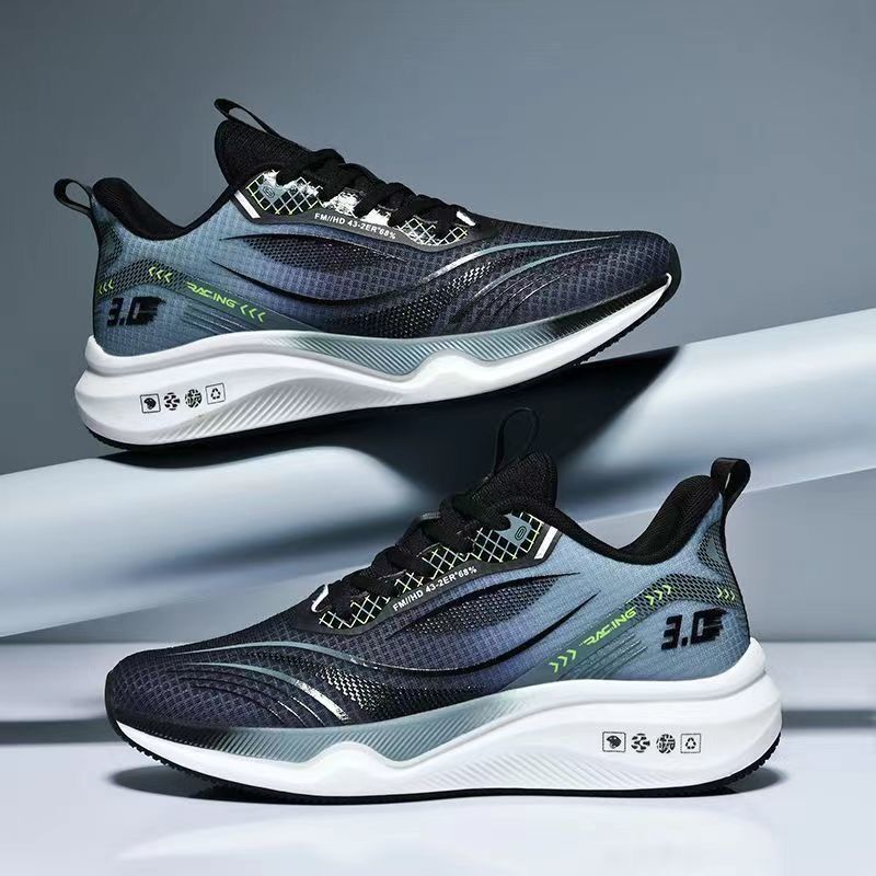 Neue ultraleichte, atmungsaktive und stoßdämpfende Sportschuhe mit weicher Sohle für den Sommer und Herbst, leichte Laufschuhe_voghion.com
