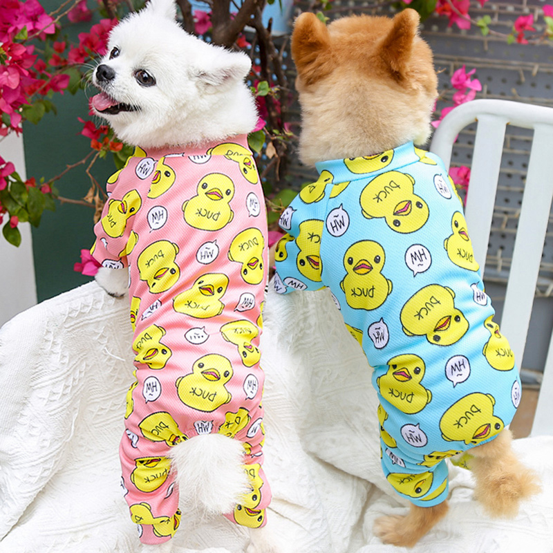 Haustier-Stoff, auffällig, entzückend, Dekoration, Hunde-Pyjama, kleines warmes Welpen-Outfit für draußen_voghion.com