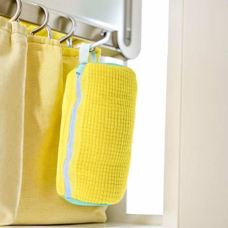 Machine Wash Shoe Bags 2-Pack, Anti-Deformation Laundry Protector, For Sneakers/Slippers, Mesh Washing Bags_voghion.com