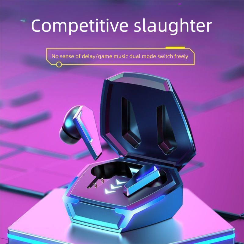 Beihhe New High-End E-Sports Bluetooth Headset Wireless Long Battery Life Sense Gaming Sports No Delay Noise Reduction_voghion.com