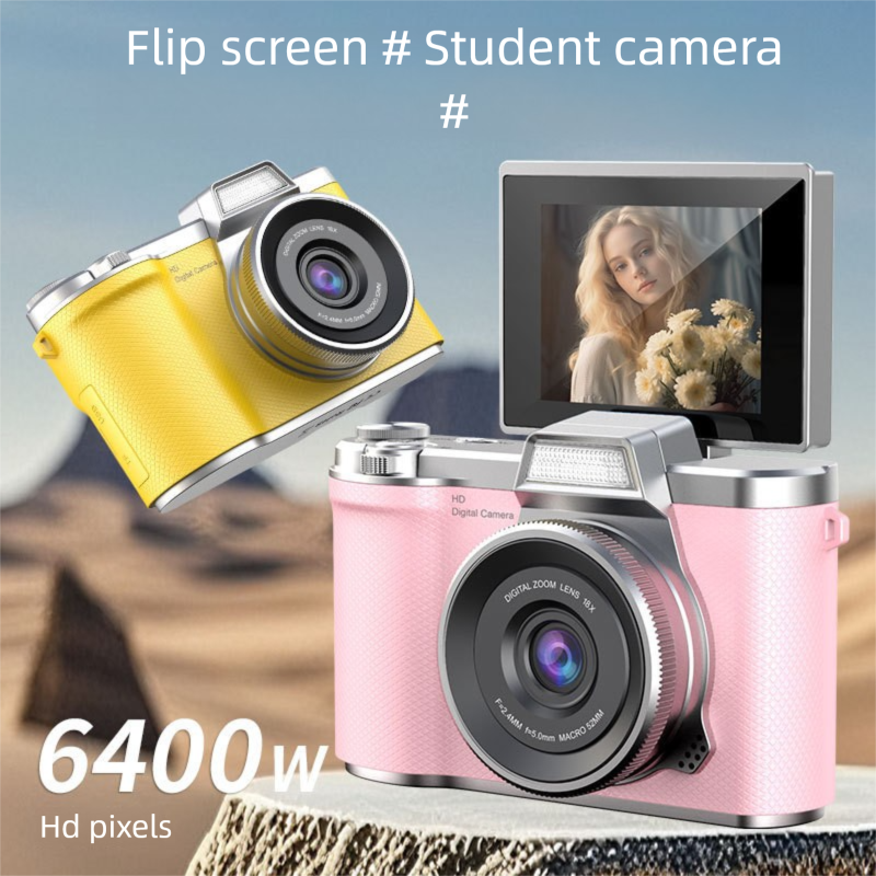 Spiegellose CCD-Kamera mit hochauflösendem Flip-Screen für digitale Aufnahmen für Einsteiger_voghion.com