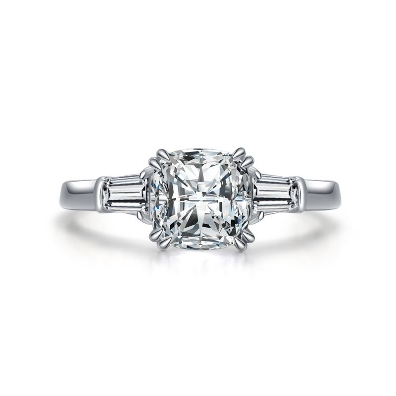 Tancise klassischer Zirkon-Silberring für Damen, Schmuck, Hochzeit, Versprechen, Party, Geschenk_voghion.com