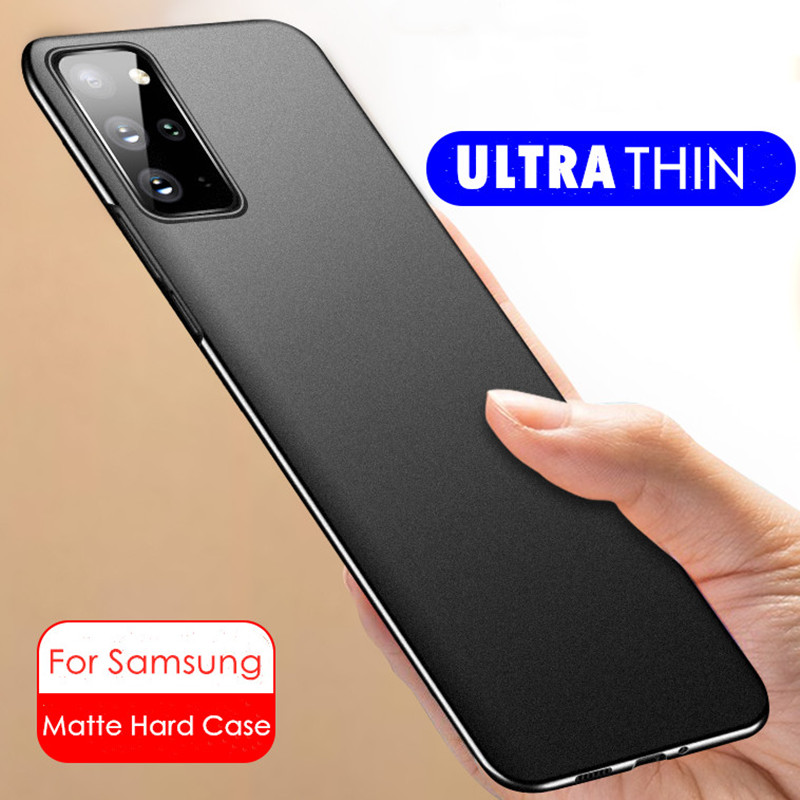 Frosted Case Voor Samsung Galaxy S23 Ultra Hard Plastic Back Cover A34 A14 A54 A73 A51 A71 A13 A72 a52 A53 5G S20 FE S21 S22 Plus_voghion.com