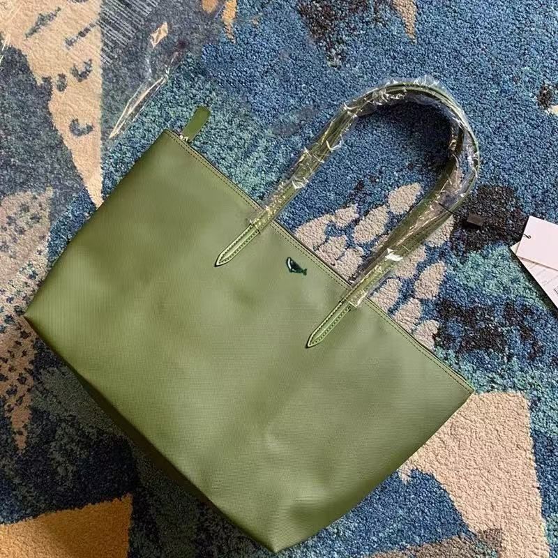 Borsa a tracolla grande da donna, con stampa coccodrillo francese orizzontale, impermeabile, a forma di gnocco, per la spesa e la mamma_voghion.com