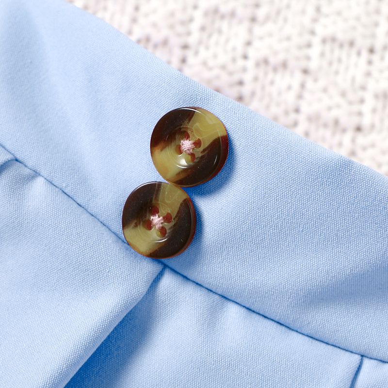 Νέο καλοκαιρινό παιδικό γιλέκο καμιζόλας για μικρά και μεσαία μεγέθη + πλισέ κοντή φούστα + κοντομάνικο μπουφάν κοστουμιού, μοντέρνο σετ για κορίτσια_voghion.com