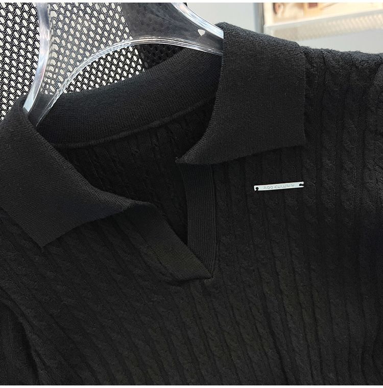 T-shirt da donna a maniche corte MM sottile e ampia_voghion.com