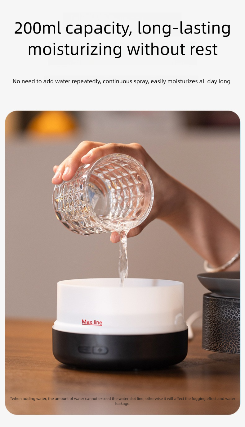 Lavalampen-Luftbefeuchter 2024 – USB-Desktop-Nebelmaschine und farbenfroher Aromatherapie-Diffusor für die Dekoration im Home-Office mit ätherischem Öl_voghion.com