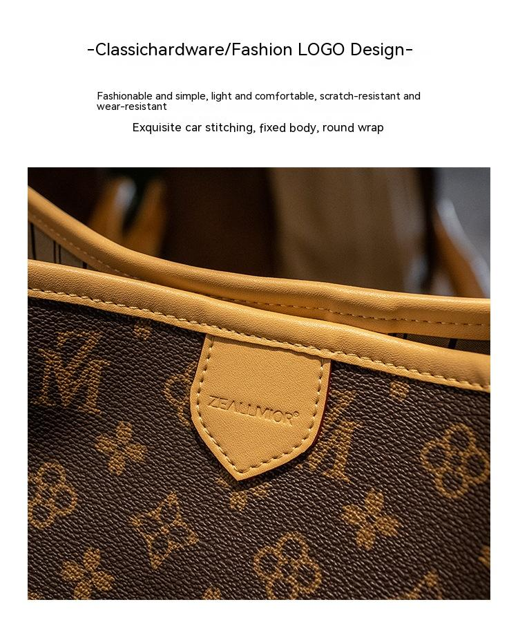 2023 New Fashion Borsa versatile Moda Donna Borsa a tracolla monospalla Secchio d'acqua di grande capacità_voghion.com