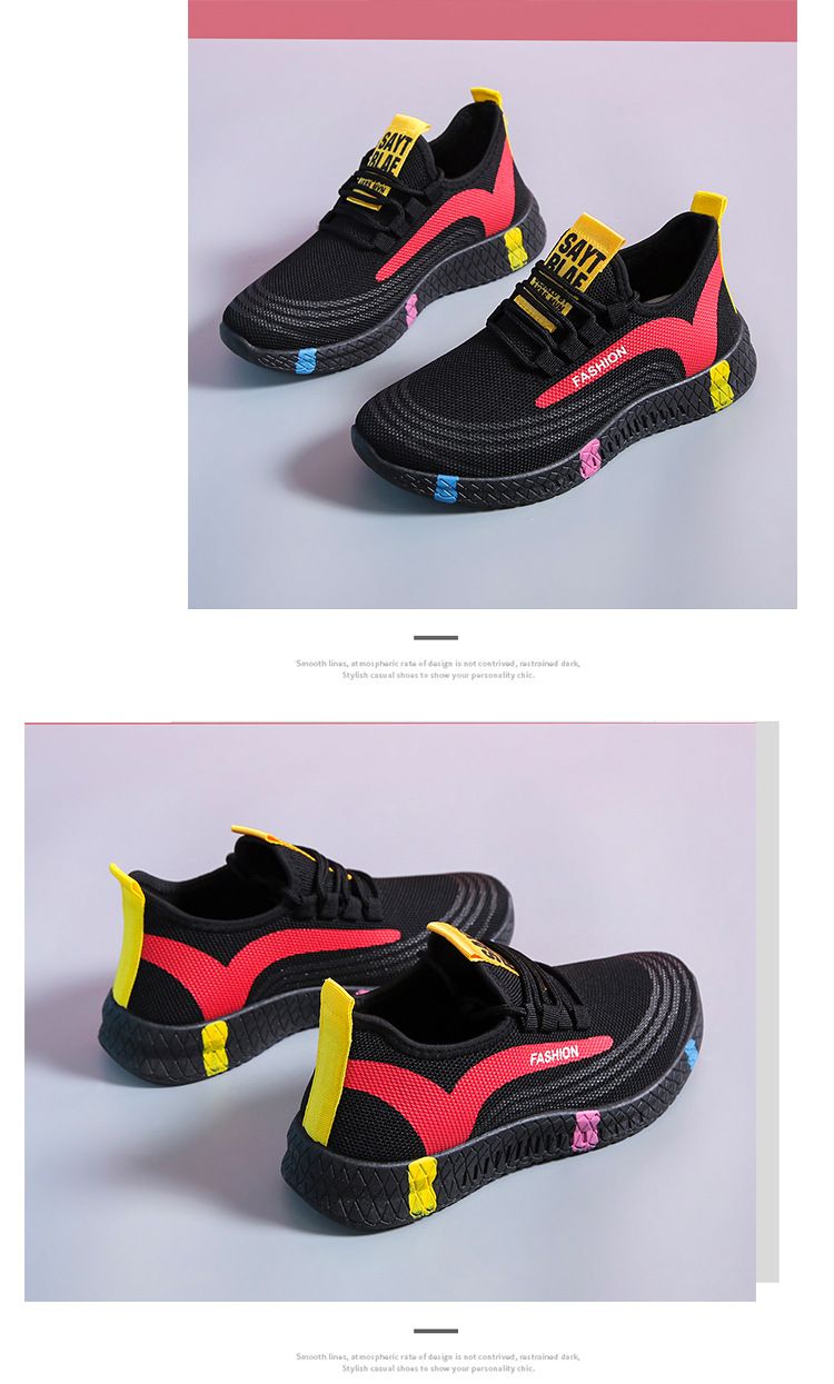 Women's Shoes Cloth Shoes Non-slip Soft-soled Casual Sports Shoes_voghion.com