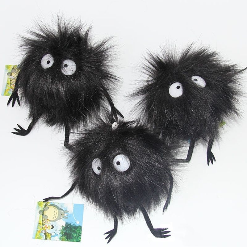 My Totoro Adorable Neighbor Dust Bunnies Soft Plush Keychain Kids For Toy_voghion.com