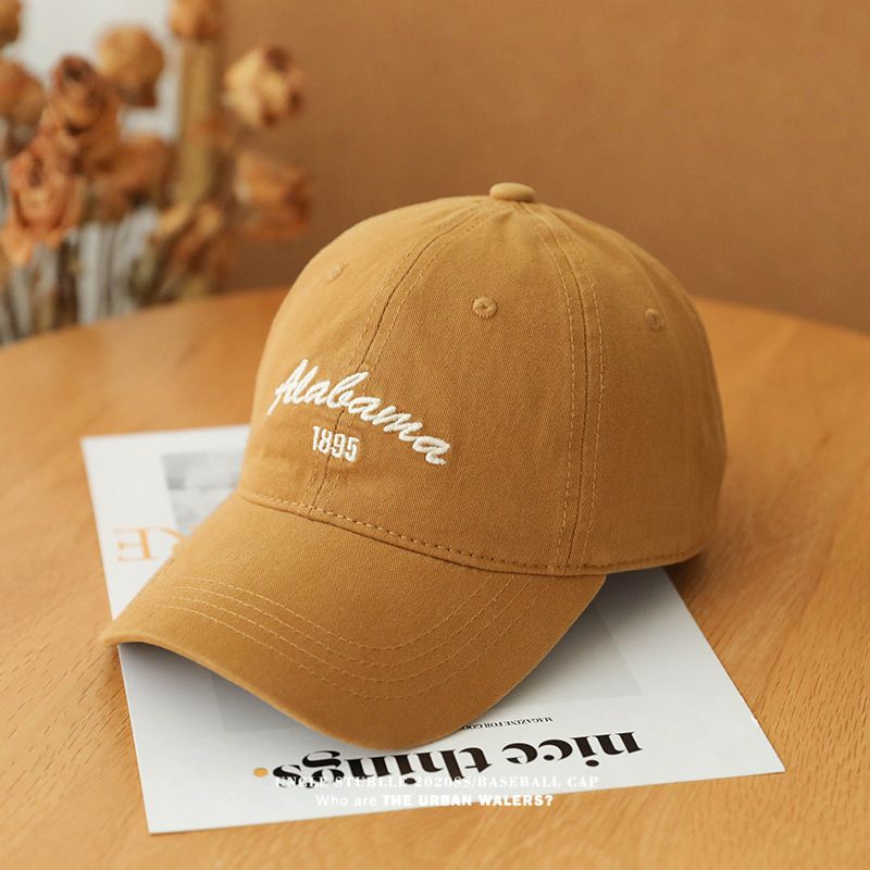 Korean Style Baseball Cap - Deep Top Design With Curved Brim, Plain Face Cover Sun Hat For Men & Women_voghion.com