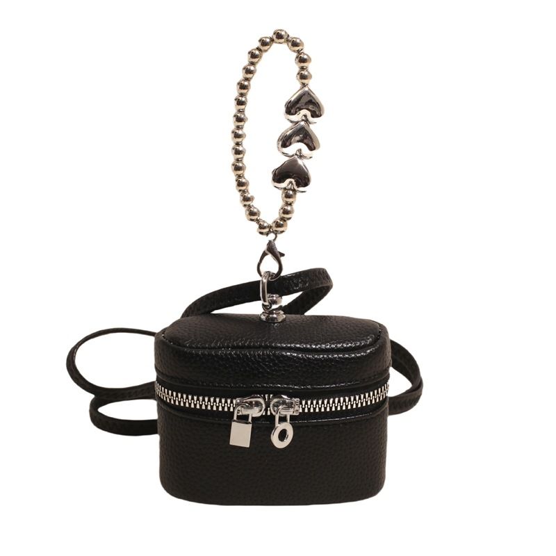 Bolso de mano premium 2025, nuevo, versátil y de moda, con cremallera, bandolera, minibolso decorativo con auriculares para mujer_voghion.com