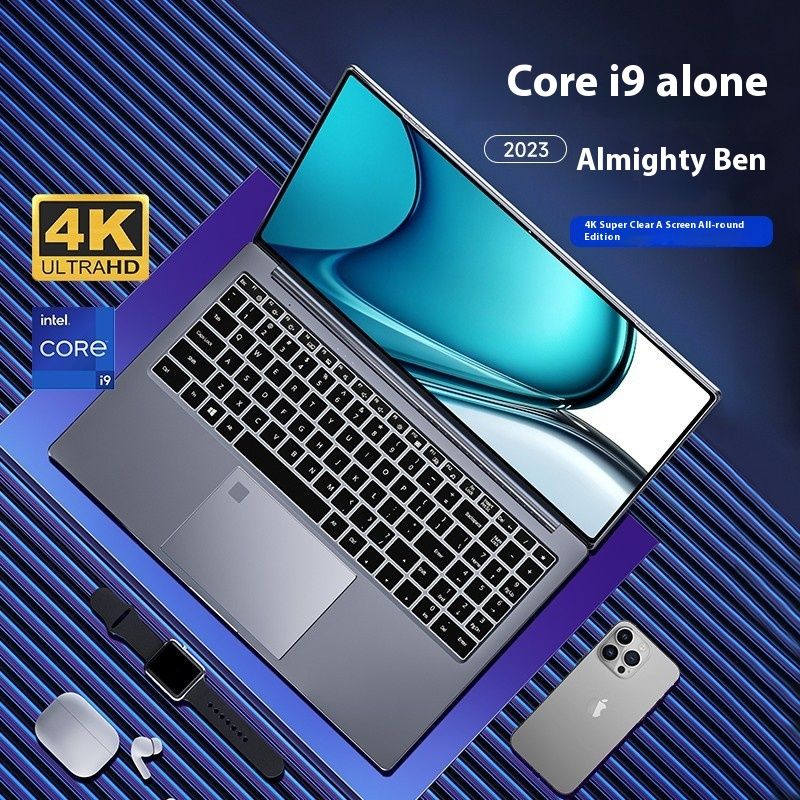 Computer portatile Core 13 di 2024, leggero e portatile, design per ufficio aziendale, portatile per giochi di e-sport_voghion.com