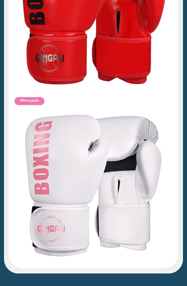 Boxe professionnelle enfants adultes, Sanda pour garçons et filles, entraînement de combat Muay Thai, gants de sac de sable_voghion.com