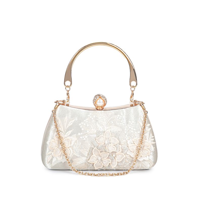 Borsa da sera per feste di nozze, in stile cinese, con manico e fibbia, con ricamo di perline, da donna_voghion.com