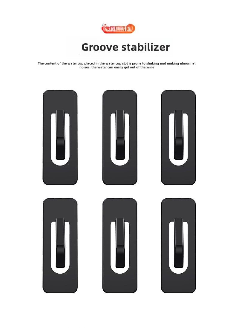 Gränsöverskridande bil vattenmugghållare kuddstoppare fast modifierad fästklämma universell förvaringstank interiör bilmugghållare_voghion.com