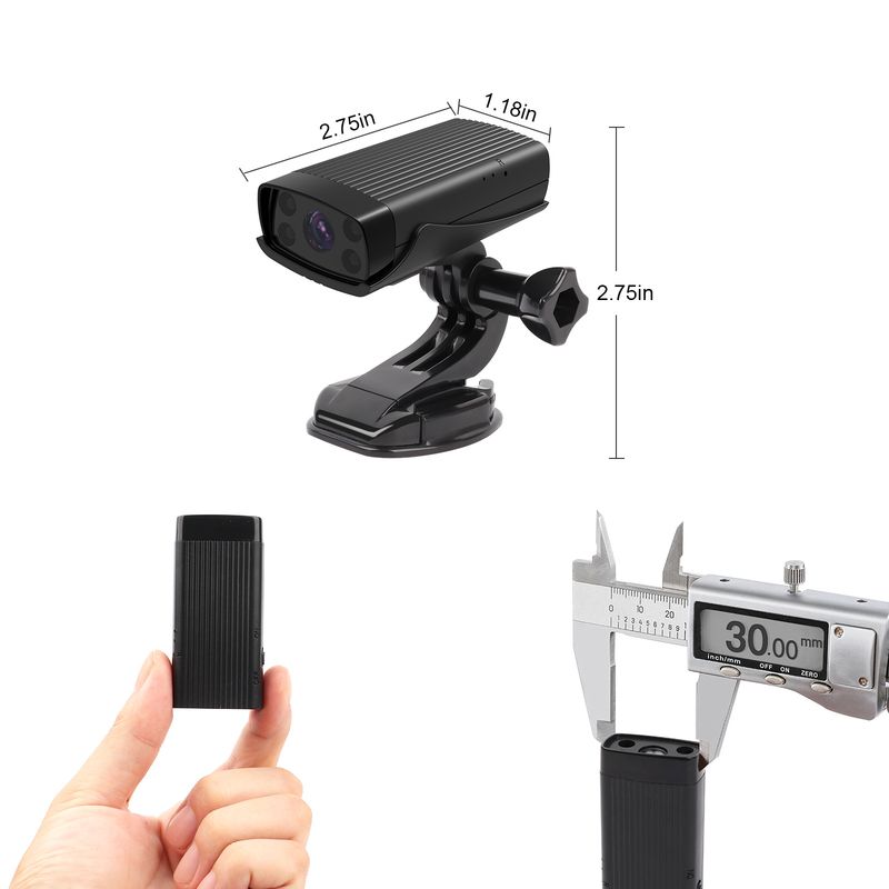 Távoli mobil vezeték nélküli beltéri monitor otthoni intelligens HD éjjellátó fényképezőgép_voghion.com