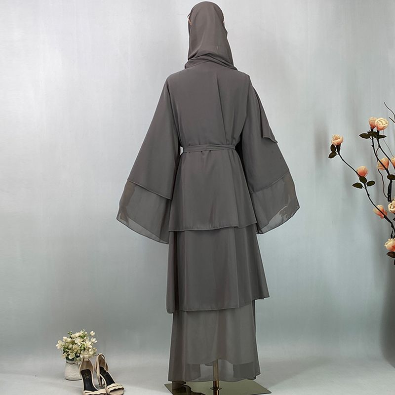 Sukienki na imprezę Eid Kimono Kpytomoa Plus Size Odzież damska Outer Banks Kaftan Marokański Hidżab Muzułmańskie Tureckie Pakistańskie Abaje_voghion.com